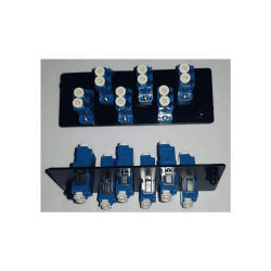 PANEL ADAPTADOR FIBRA O. DUPLEX  X6 LC-UPC SM 12P LP-F1716CBKS11 LANPR