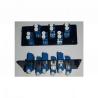 PANEL ADAPTADOR FIBRA O. DUPLEX  X6 LC-UPC SM 12P LP-F1716CBKS11 LANPR