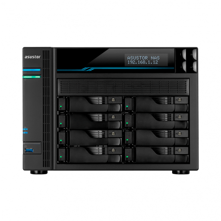 NAS ASUSTOR AS6508T QC2.1/8BAY/8GB/2 M.2/4-GBLAN/2USB3.2