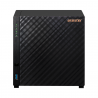 NAS ASUSTOR AS1104T QC 1.4/4BAY/1G/2.5-GBLAN/2USB32/HD35