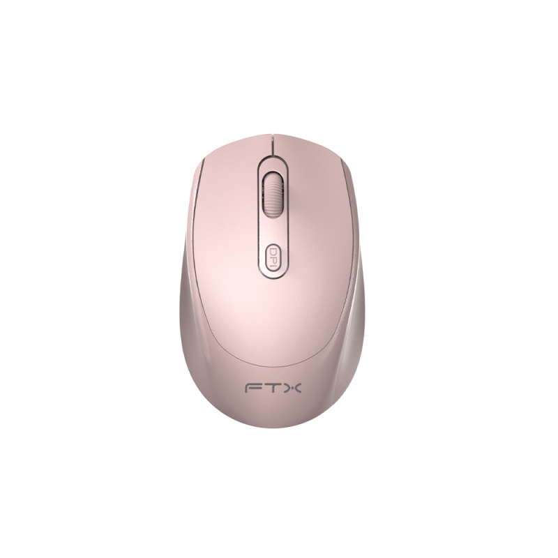 MOUSE WIR/BT FTX FTXG22 1600DPI/4 BOT/RECARGABLE/ROSADO 107040