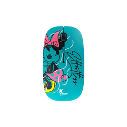 MOUSE WIR XTM-D340MM MINNIE MOUSE XTECH 1600DPI/4 BOT/TURQ PSJ