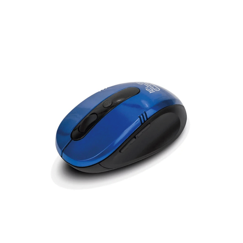 MOUSE WIR KMW-330BL VECTOR KLIP 1600DPI/6 BOT/3D/AZUL