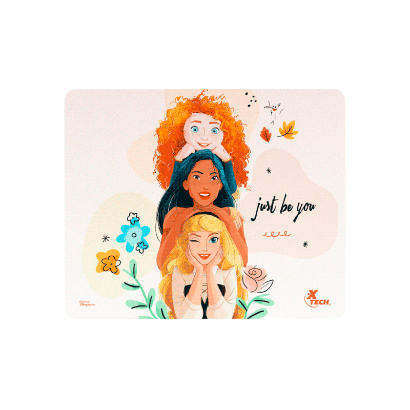 MOUSE PAD 22X18CM XTECH XTA-D100PS DISNEY PRINCESA PSJ