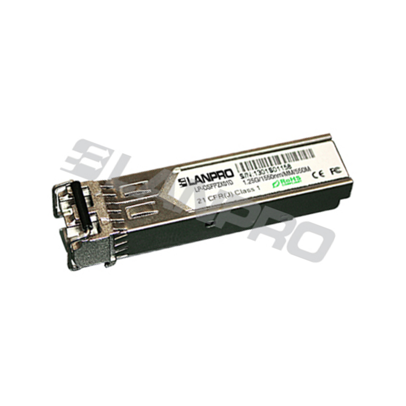MODULO SFP FIBRA O. DUPLEX 1550 NM-SM LC 80KMS LANPRO MODULO SFP FIBRA O. DUPLEX 1550 NM-SM LC 80KMS LANPRO