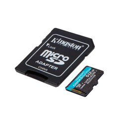 MEM MICRO SD KINGSTON 512GB SDCG3/512GB 170/90 CANVAS GO PLUS C/ADA