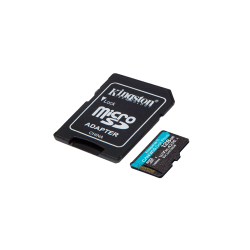 MEM MICRO SD KINGSTON 128GB SDCG4/128GB 200/160 CANVAS GO PLUS C/ADAP