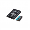 MEM MICRO SD KINGSTON 128GB SDCG4/128GB 200/160 - CANVAS GO PLUS C/ADA