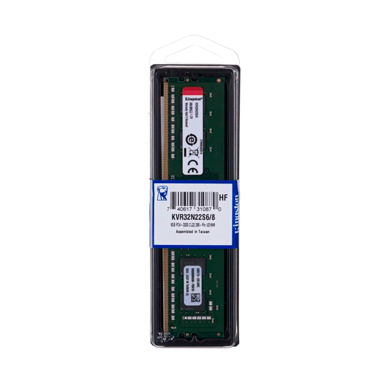 MEM DDR4 8G 3200 KINGSTON KVR32N22S6/8 MEM DDR4 8G 3200 KINGSTON KVR32N22S6/8