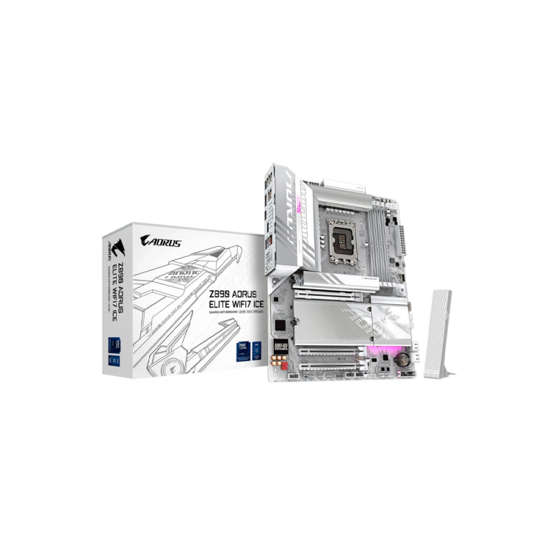 MB 1851 Z890 AORUS ELITE WIFI7 ICE DDR5 GIGABYTE S/R/DP/4M2/WIFI/USB3. MB 1851 Z890 AORUS ELITE WIFI7 ICE DDR5 GIGABYTE S/R/DP/4M2/WIFI/USB3.