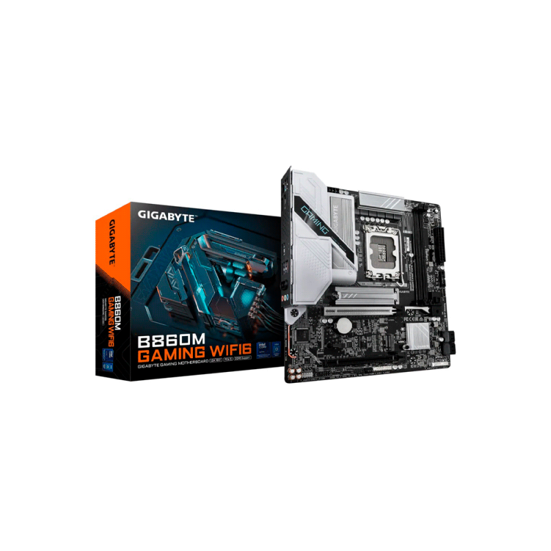 MB 1851 B860M GAMING WIFI6 DDR5 GIGABYTE S/R/HDMI/DP/2M2/USB3.2/MATX MB 1851 B860M GAMING WIFI6 DDR5 GIGABYTE S/R/HDMI/DP/2M2/USB3.2/MATX