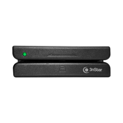 LECTOR TARJETA USB BANDA MAGNETICA BIDIRECCIONAL NEGRO MSR003 3NSTAR