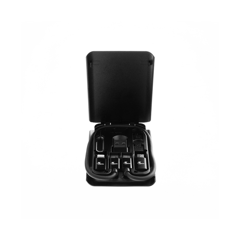 KIT USB-C XTECH XTC-570 ESTUCHE ADAP USB-A/M-USB/LIGHTNING/NEGRO KIT USB-C XTECH XTC-570 ESTUCHE ADAP USB-A/M-USB/LIGHTNING/NEGRO