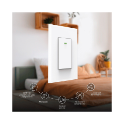 IOT NEXXT SWITCH 15A/1PUNTO/MONOPOLAR/BIVOLT NHE-S100