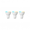 IOT NEXXT KIT 3 FOCO BLANCO 110V 4W MR16 GU10 CALIDA/FRIA NHB-W310