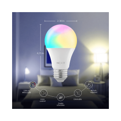 IOT NEXXT FOCO COLOR 110V 9W A19 E26/27 NHB-C110