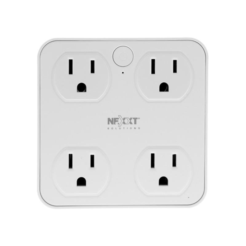 IOT NEXXT ENCHUFE 4 TOMA NEMA + 4 USB/15A NHP-T610 IOT NEXXT ENCHUFE 4 TOMA NEMA + 4 USB/15A NHP-T610