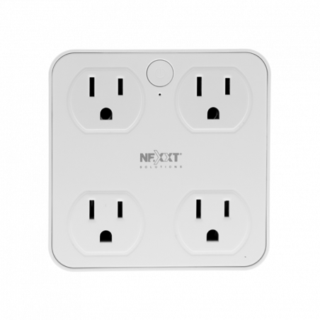 IOT NEXXT ENCHUFE 4 TOMA NEMA + 4 USB/15A NHP-T610