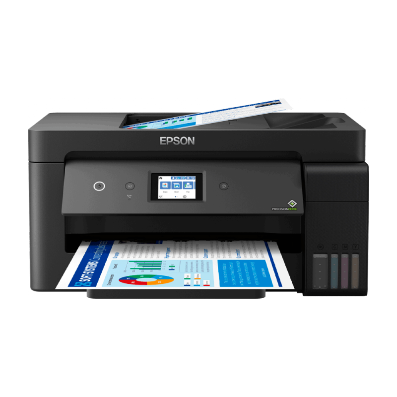 IMP EPSON L14150 ECO TANK IMP/COP/SCA/ADF/FAX/RED/WIFI/USB/A3+/BIVOLT IMP EPSON L14150 ECO TANK IMP/COP/SCA/ADF/FAX/RED/WIFI/USB/A3+/BIVOLT
