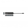 HUB USB-C 3.2 MANH 164924 4 PORT/5GBPS NEGRO