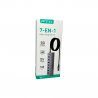 HUB USB-A 3.0 FTX-HUBU7-AG 7 PORT/5GBPS/USB-C GRIS 115540