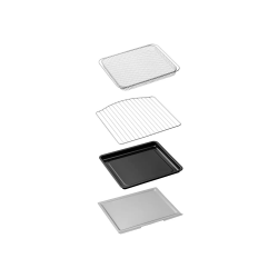 HORNO/FREIDORA S/ ACEITE MULTILASER 25L 1500W 110V NEGRO 2EN1 CE180USA