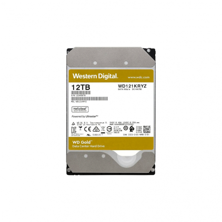 HD SATA3 12TB WD GOLD ENTERPRISE 7200 256MB WD121KRYZ GARANTIA BR