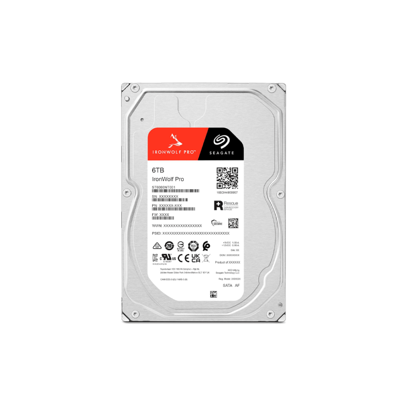 HD SATA3 6TB SEAGATE IRONWOLF PRO 7200 256MB ST6000NT001 GARANTIA BR HD SATA3 6TB SEAGATE IRONWOLF PRO 7200 256MB ST6000NT001 GARANTIA BR
