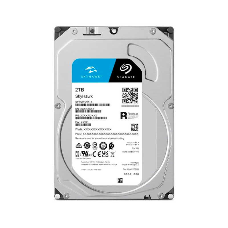 HD SATA3 2TB SEAGATE SKYHAWK 5400 256MB ST2000VX017 SURV GARANTIA BR HD SATA3 2TB SEAGATE SKYHAWK 5400 256MB ST2000VX017 SURV GARANTIA BR