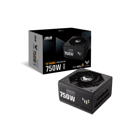 FUENTE  750W ASUS 80PLUS GOLD FULL MODULAR TUF-GAMING-750G