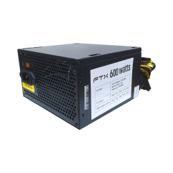 FUENTE  600W FTX FTX600W NEGRO 110/220V 060406