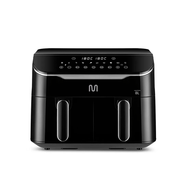 FREIDORA S/ ACEITE MULTILASER 8L 2500W 220V NEG 2 GAV GO220EUR