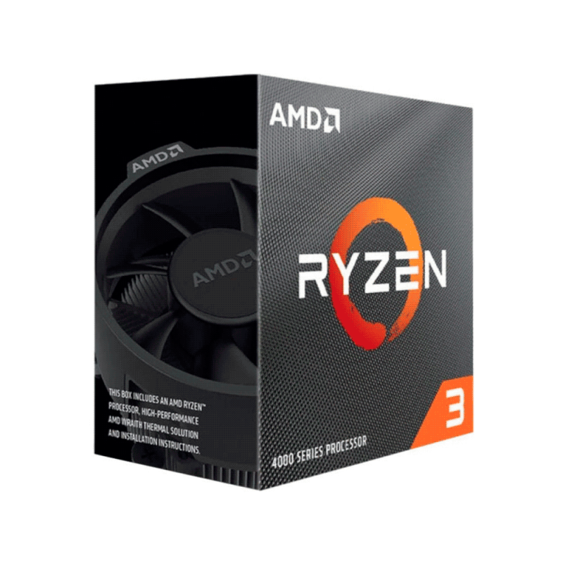 CPU AMD AM4 RYZEN 3 4100 3.8GHZ/6MB C/COOL 100-100000510BOX CPU AMD AM4 RYZEN 3 4100 3.8GHZ/6MB C/COOL 100-100000510BOX