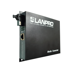 CONVERTIDOR FIBRA O. WDM 10/100/1000 LANP SC SM X 40KM LP-ICF3100D-40