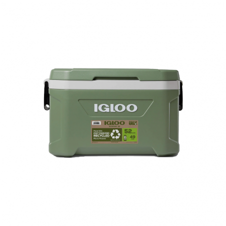 CONSERV IGLOO  49L ECOCOOL V-GRN/GRY 2P 64X37X39CM 50491