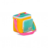 CONSERV BOLSA IGLOO  9LAT RETRO SQUARE LUNCH YLW/MINT 1P 66061
