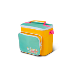 CONSERV BOLSA IGLOO  9LAT RETRO SQUARE LUNCH YLW/MINT 1P 66061
