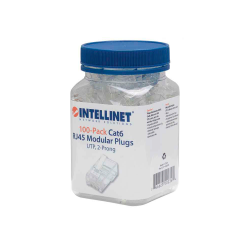 CONECTOR RJ45 CAT 6 100UN POTE 502344 INTELLINET