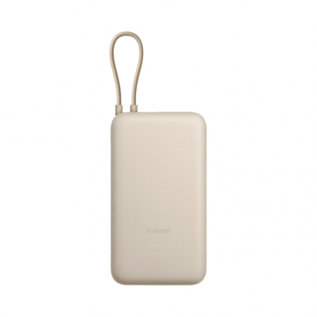 CARG PORTATIL XIAOMI POWER BANK 20000MAH 33W CREMA BHR8851GL