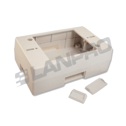 CAJA DE EMPOTRAR P/TAPA PLASTICA LANP LP-318W