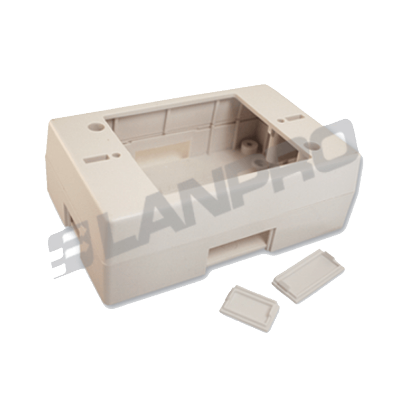 CAJA DE EMPOTRAR P/TAPA PLASTICA LANP LP-318W CAJA DE EMPOTRAR P/TAPA PLASTICA LANP LP-318W