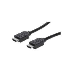 CABLE HDMI-HDMI M/M 22.5M MANH 308458 4K/30HZ/3D NEGRO