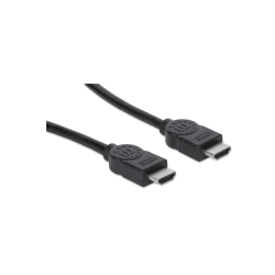 CABLE HDMI-HDMI M/M 22.5M MANH 308458 4K/30HZ/3D NEGRO