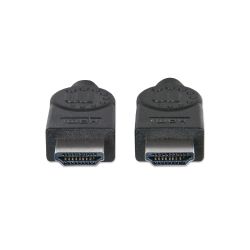 CABLE HDMI-HDMI M/M 22.5M MANH 308458 4K/30HZ/3D NEGRO
