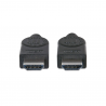CABLE HDMI-HDMI M/M 22.5M MANH 308458 4K/30HZ/3D NEGRO