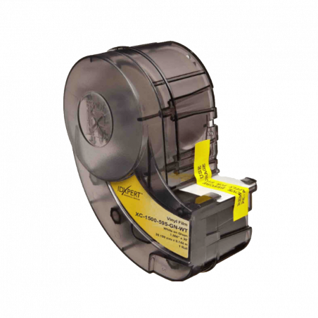 BRADY CART.ID XPERT(142329)XC-1500-580-GN-WT VER VIN IN OUT 38MM X 9.1