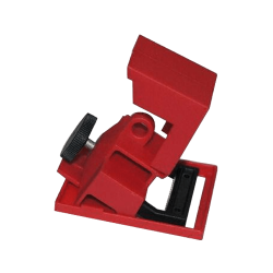BRADY BLOQUEO (65966) P/INTERRUPT. ELECT. ROJO 40X81X50 PACK 6