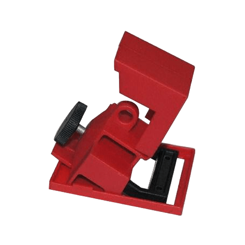 BRADY BLOQUEO (65966) P/INTERRUPT. ELECT. ROJO 40X81X50 PACK 6