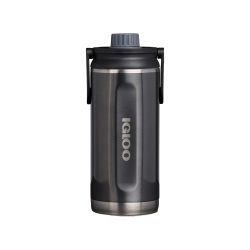 BOTELLA IGLOO  1L SSTL CHUG BTL NEGRO C/MANIJA 4P 71090