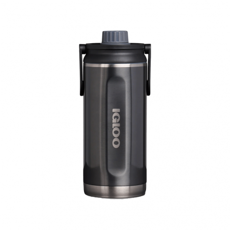 BOTELLA IGLOO  1L SSTL CHUG BTL NEGRO C/MANIJA 4P 71090
